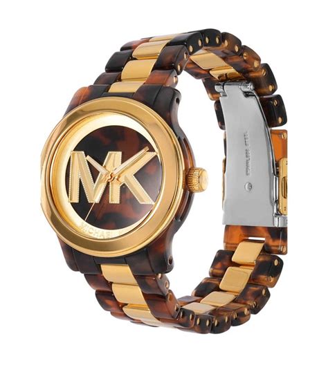 michael kors ladies tortoise watch|mk7354.